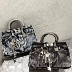 pochette en denim pour femme