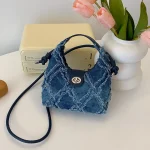 sac matelassé femme en jean SWEN
