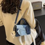 sac à bandoulière en jean pour femme