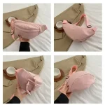 sac demi-lune imperméable pour femme
