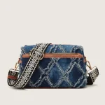 pochette FENSL en jean au design unique