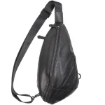 pochette banane pour homme en cuir véritable