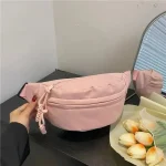 pochette banane en tissu pour femme
