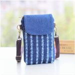 pochette en jean à bandoulière