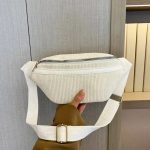 banane en velours côtelé pour femme