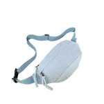 pochette banane pour femme en velours côtelé