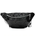 pochette banane pour femme SWIEL à paillettes