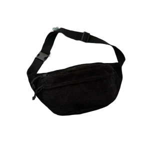 Pochette Banane pour Femme VEGIS en velours côtelé